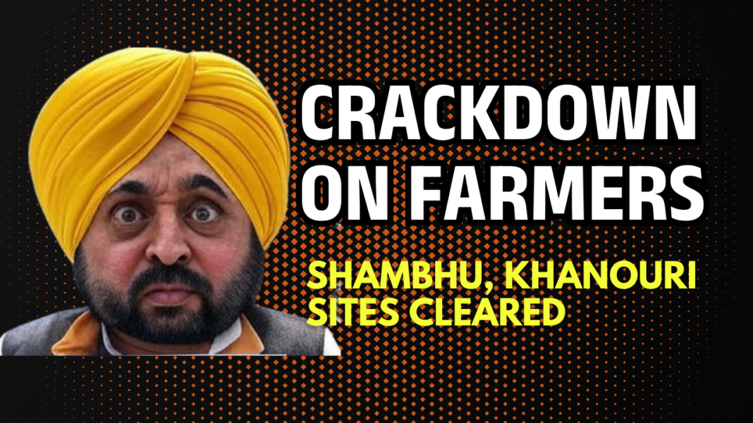 Punjab Farmers,leaders Face a sweeping crackdown crackdown on farmers